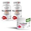 Hallusa Natural Hallosmine Ultra 650 mg Diosmin, Hesperidin + Bonus Leg Cream, High Potency Circulation & Vein Support Supplement, Varicose Veins, Spider Veins, Hemorrhoids, Blood Flow, 120 Capsules