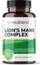 Paddestoel Complex Extract met Lion's Mane vruchtlichaam - 100% natuurlijke en effectieve energie pillen - Hersenen, Focus Supplement, Stimuleert Mood, en Creativiteit - 60 Immune Support Capsules