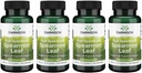 Swanson Spearmint Leaf (Mentha Spicata)-Volledig Spectrum Kruidensupplement Ondersteuning van de spijsverteringsgezondheid '&' Mild Maagproblemen - (60 capsules, 400 mg Elke) 4 Pack