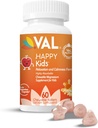 VAL Magnesium voor kinderen Hoge absorptie Magnesium voor Kalm, Ontspannen & Focus & Mg Glycinate, Citrate & Taurate met vitamine B6, D & C 