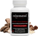 Supplément de champignons pour le soutien immunitaire - Contient Mane Lions, Cordyceps & Reishi Extraits de champignons - 60 Capsules