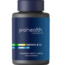 ProHealth Methyl B-12 Methylcobalamin (1000 mcg, 60 sublingual Tablets) (Vitamin B-12)