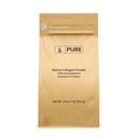 Pure Original Ingrediënten Marine Collageen Powder (1 lb) Natural & Unflavored, Proteine Peptiden, Hersluitbare Tas