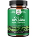 Wild Oregano Oil Softgels - Super Concentrated Softgels Oil of Oregano with Carvacrol 70% for Digestie & Immune Support - Herbal Supplements for Intestine Cleanse, Body Detox & Repair - 120 Ct