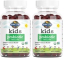 Garden of Life Kids Probiotic 3 Miljard CFU, Cherry Flavor Gummies - Suikervrij Eenmaal dagelijks Probiotica voor kinderen, Kinderen Digestief & Immune Health, 30 Vegetarische Gummies, (Pack of 2)