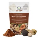 PROFINE Truffe PRO Poudre de champignons 12 po - 1 super mélange avec la truffe noire et la truffe blanche - USDA biologique - supplément - ajouter au café/thé/smoothies - champignons entiers - pas de charges
