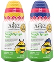 Ensemble d'enfants de Zarbee Toux + Mucus Jour et nuit pour les enfants 2-6 avec miel foncé, Ivy Leaf, Zinc & Elderberry, 1 pédiatre recommandé, sans drogue et sans alcool, mélange de saveur de baie, 4FL Oz