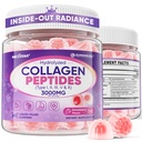 Collagen Gummies for Women & Men 3000mg, Hydrolyzed Collagen Peptides with Antioxidant Blend & Digestive Enzymes, Multi Collagen (Type I,II,III,V,X) for Anti-Aging, Hair, Skin, Nails, Sugar Free,60Cts