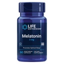 Life Extension NAC Immune & Respiratory Support 60 Capsules and Melatonin Sleep & Circadian Rhythm Support 60 Capsules Bundle