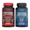 Enorme Supplementen Turkesterone & Ecdysterone Stack, Build Muscle & Strength, Enhanced Absorptie Technology (60 Servings)