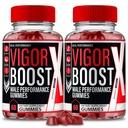Vigor Boost Gummies, Vigor Boost for Men Supplement Pills - Maximum Strength Performance, All Natural Support Overall Health & Wellness, Premium VigorBoost Advanced Support Gummy Reviews (2 Pack)