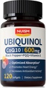 CoQ10 600mg Softgels,Ubichinol Q10 Coenzyme Supplement,Coq 10 600mg Vitaminen Maximale Absorptie,Antioxidant Ondersteuning voor Hart Gezondheid en Energie