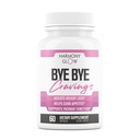 ByeBye Cravings Suppression de l'appétit - Soutient la fonction de chemin GLP-1, pilules de perte de poids pour les femmes & brûleur de graisse + Suppresseur de l'appétit