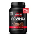 MuscleTech ISO Whey Isolate Protein Powder, Chocolate - Post Workout Gym Supplement for Lean Muscle Gain, Body Building Weight Gainer & Recovery - 25g Protein, BCAA, EAA & 0 Added Sugar - 2lbs