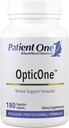 Patiënt One OpticOne Supplement to Support Optic Nerve Health and Eyesight Function* Met vitamines A en E, Lutein, ALA en meer 180 capsules