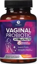 Vaginal Probiotics for Women pH Balance with Prebiotics - 50 Billion CFU - 10 Unique Feminine Strains, Cranberry & D-Mannose for Women's Probiotic Vag Health, Supplement Bottled in USA - 60 Capsules
