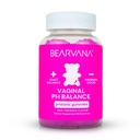 BEARVANA Vaginal pH Support & Probiotic Gummies for Women | Feminine Wellness & Intimate Care Supplement with Vitamin C | Pineapple Flavor | 60 Gummies