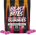 Beastbites - Creatine Infused Gummies - 5g Creapure Creatine Monohydraat per portie - NSF Gecertificeerd voor Sport - 30 porties