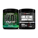 PROSUPPS Hyde Xtreme Hard-Hitting Energy Pre-Workout, Green Apple, and Creatine 300 Bundle