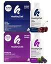 Healthycell REM Slaaphulp Supplement + Immune Super Boost Supplement Bundle