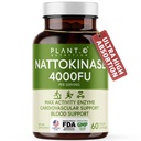 Nattokinase Supplement met Max Enzyme Support - 4.000 FU Per Serving - Premium Nattokinase Formula for Heart Health Support - 60 Capsules - Made in USA