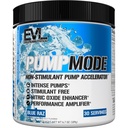 EVL PumpMode Nitric Oxidation Supplement - Nitric oxide Booster Pump Pre Workout Powder met Glycerol en Betaine voor spierherstel Groei en duurzaamheid - Stim Free Pre Workout Drink (Blue Raz)