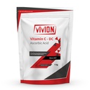 Vitamin C DC Powder - 1 kg (2.2 lb) - Ascorbic Acid & HPMC Blend - Tablet Binder Direct Compression DC Excipient Filler - Pure Antioxidant - USP/FCC/BP/PH-EUR