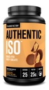 Jacked Factory Authentic ISO Grass Fed Whey Protein Isolate Powder - Low Carb, Non-GMO Muscle Building Protein w/No Fillers, Post Workout Recovery, Chocolate Peanut Butter - 25 Servings