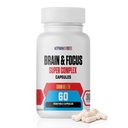 Brain & Focus Nootropic Advanced Formula Supplement for Brain Support, Improved Focus, Memory and Mental Performance.