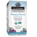 Garden of Life Dr. Formulated Organic Brain Health Memory & Focus voor volwassenen 40+ 60 tabletten