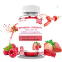 Magnesium L-Threonate Gummies - with Vitamin D, K2 & Omega-3 Fish Oil - Brain Health, Memory and Sleep Support - Non-GMO, Natural Berry Flavor, 90 Count (90)