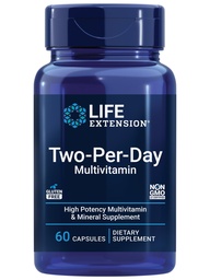 Life Extension Two-Per-Day Multivitamine - voor hart, hersenen, bloed Vessel & Cellular Health 