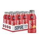 Isopure Zero Carb 32g Clear Protein Ready-to-Drink, Whey Protein Isolate, Alpine Punch, 12 Pack (Packaging May Vary)