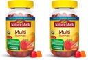 Nature Made Multivitamin Gummies, Mens & Womens Gummy Vitamins & Minerals, Adult Multivitamin Gummy, Daily Nutritional Support, 150 Vitamin Gummies, 75 Day Supply, (Pack of 2)