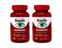Ocuvite Eye Health Gummies, Mixed Fruit Flavors, 60 Count (Pack of 2)