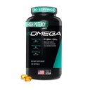 JYM Supplement Wetenschap Omega JYM Visolie 2800mg, Hoge Potentie Omega 3, EPA, DHA, DPA voor Hersenen, Hart, & Gezamenlijke Ondersteuning 120 Zachte Gels