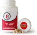 Dairyland Management LLC 100% Authentic Korean Red Panax Ginseng Capsules -500 mg. Potent Ginseng Root Extract Poeder - Geen Fillers, Bindmiddelen of andere Additieven. (150 ct)