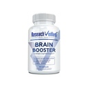 Research Verified Brain Booster - Brain Supplement for Memory and Focus, Nootropic Supplement for Cognitive Support - 60 Vegan Capsules - 1 Month Supply