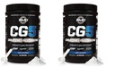 PMD Sports CG5 Premium Creatine & L Glutamine Powder, Power Recovery, Build Lean Muscle, Verhoog de prestaties van de training, maximale kracht pre-workout & post workout, ongearomatiseerd, 60 porties (pakket van 2)