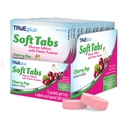 TRUEplus® Soft Tabs Glucose Tabletten 12 Verpakkingen 48 tabbladen (Cherry Pop)
