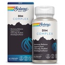 SOLARAY DIM Supplement for Men - Clinically Studied DIM 200mg Supports Hormone Balance - Plus Zinc and Quercetin - Vegan, Gluten Free, 60 Day Money-Back Guarantee - 30 Servings, 60 VegCaps