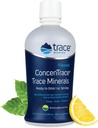 Trace Minerals ConcenTrace - Liquid Mineral Supplement with Magnesium & Vitamin C - Dieetsupplement with White Grape & Lemon Juice - Natural Lemon Lime Flavor, 30 fl oz (30 Servings)