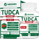 TUDCA Supplementen 2400MG, Bile Salts Complex voor lever Detox & Gallblad Cleanse, Anti-Aging voor mannen en vrouwen, Digestieve Gezondheid 60 Capsules