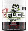G Fuel Goth GF Energy Drink Powder, Pre-workout Cafeïnepoeder, Energy Powder Drink Mix voor Gaming, Sugar Free Focus Amino, Vitamine + Antioxidanten, 9.9oz (Blackberry Apple, 40 Servings)