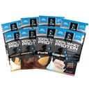 eFlow Nutrition Whey Protein Sample Variety - Isolate Protein Powder Samples, Low Calorie, Fast-digesting, Premium Quality, Travel Packs, Low Carb (8 Pack (2 of Each Flavor))