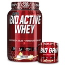 iSatori Bio-GRO Vanilla Ice Cream (60 Servings) & Bio-Active Whey Protein Powder Vanilla Swirl (30 Servings)