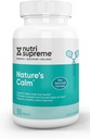 Kalm Tabletten: Kalm Dieetsupplement van de natuur - Natuurlijke verlichting van stress, angst, nervositeit, slapeloosheid en prikkelbaarheid en verbeterde slaap - 90 tabletten