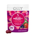 OLLY Immunity Gummy, Immune Support, Vlierbes, Zink, Vitamine C, Supplement, Berry - 90 Tel.