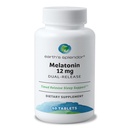 Earth's Splendor Melatonine 12 MG Bilayer Tablets, Slaaphulp Supplement, 60 Tel - 2 Maanden Levering Melatonine