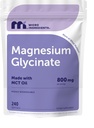 Micro Ingredients Magnesium Glycinate 800 mg Per Serving, 240 Softgels | Chelated Magnesium Supplement with MCT Oil | Non-GMO, Gluten Free, No Soy